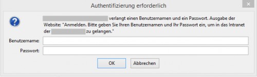 htaccess Passwortschutz